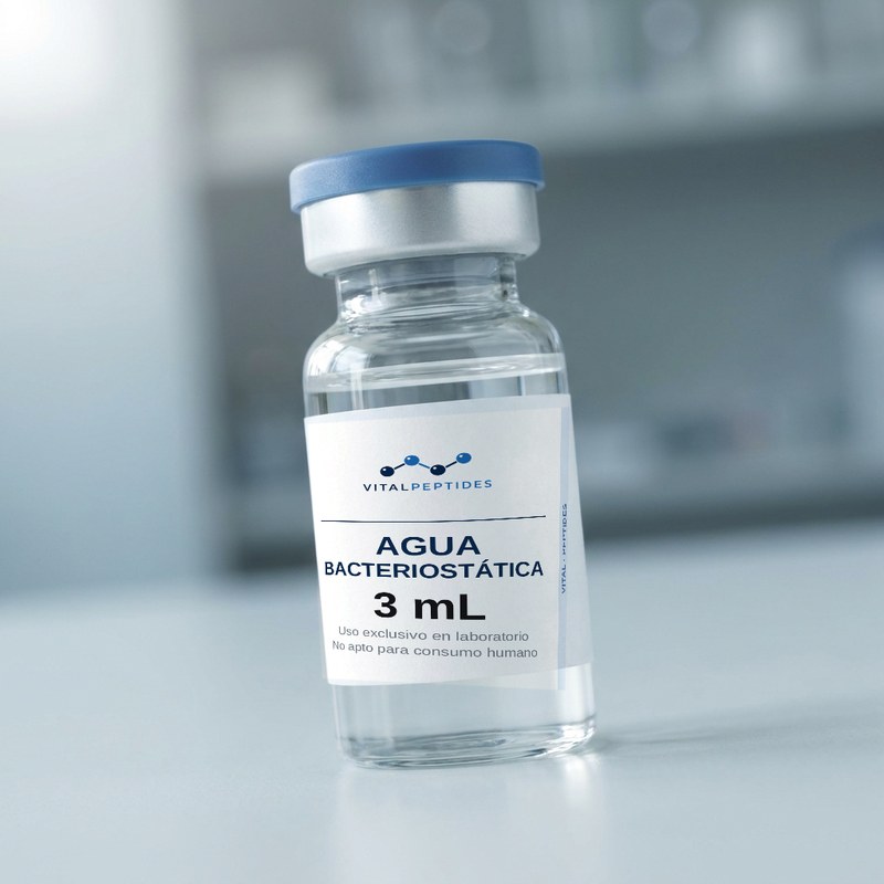 Agua bacteriostática · 3 ml