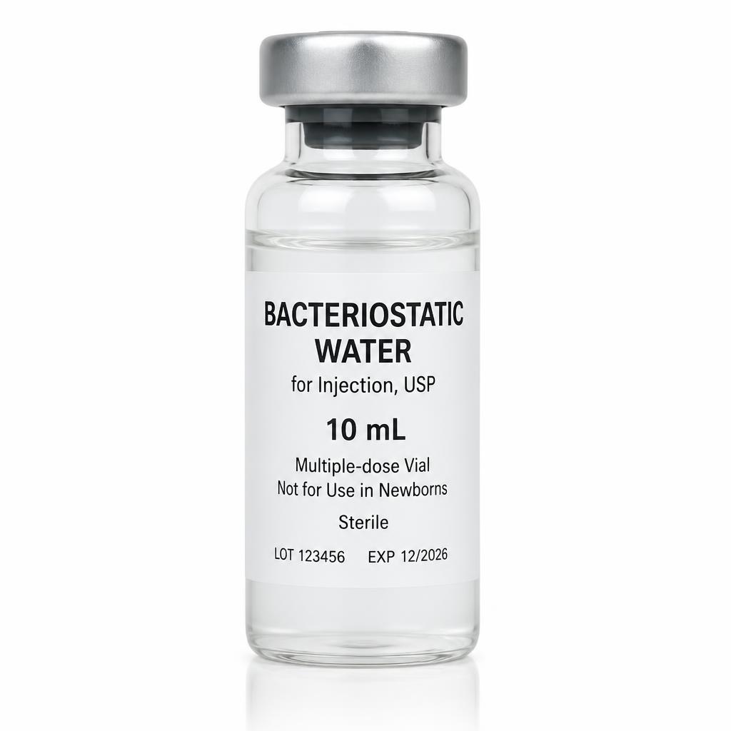 Agua bacteriostática · 10 ml